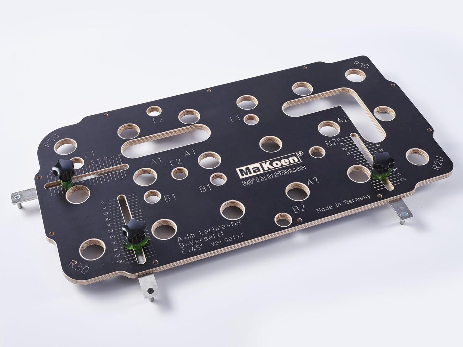 Tischset: MFT Schablone 2.0 Ø30mm – Neu und originalverpackt aus Bottighofen von zaap