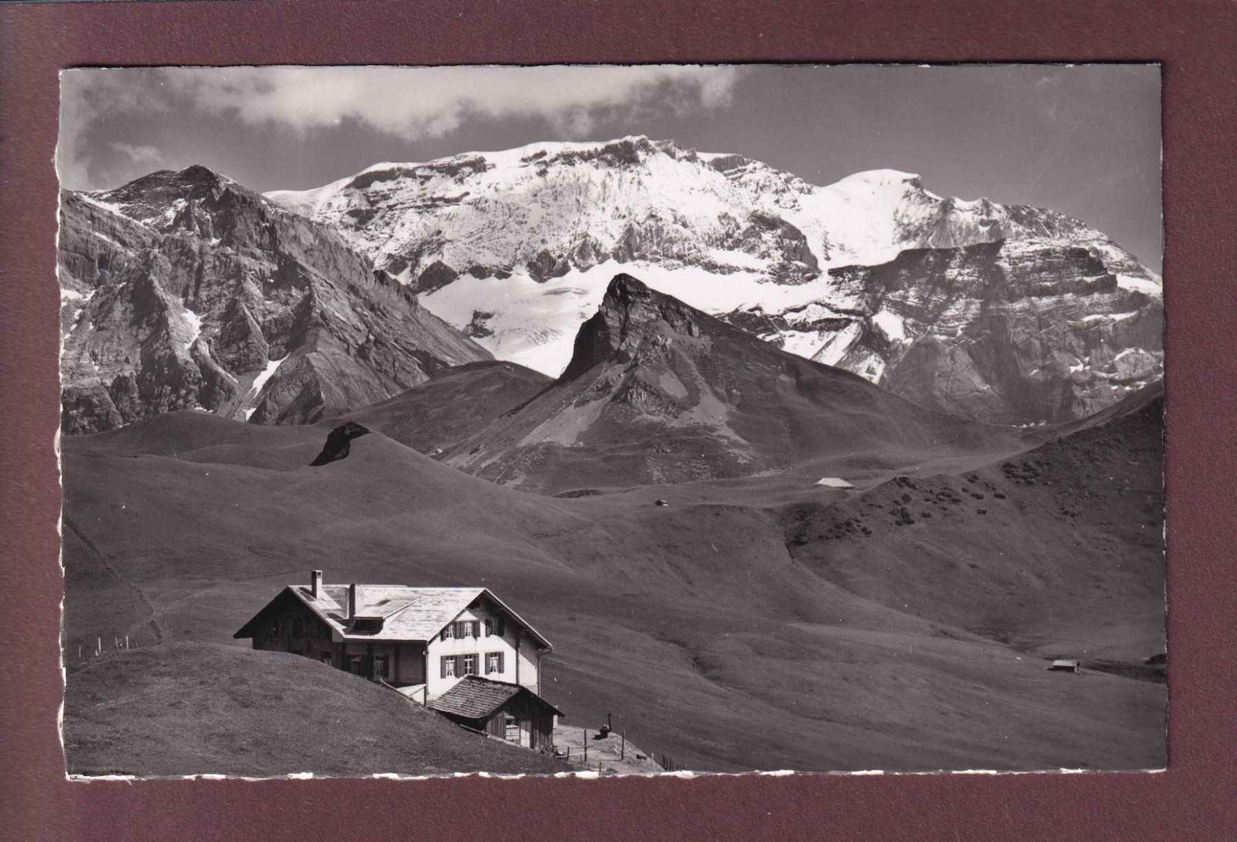 Cartoline postali: HAHNENMOOS-PASS - Adelboden-Lenk – Usato da Pully venduto da nicecards