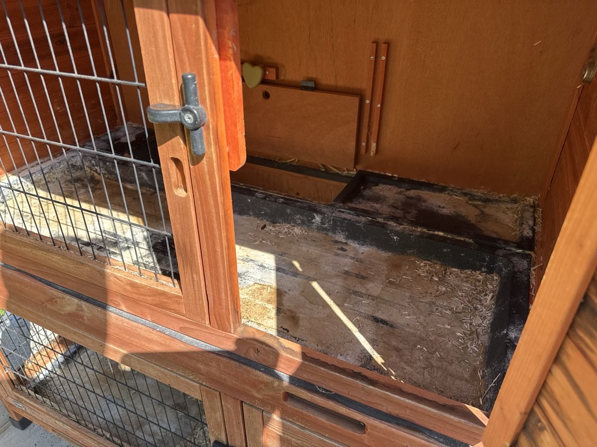 Trixie Gabbie, trasporto & Sicurezza: Kleintierheim Holz Käfig Trixie – Usato da RÜSCHLIKON venduto da ricardseller180318 2