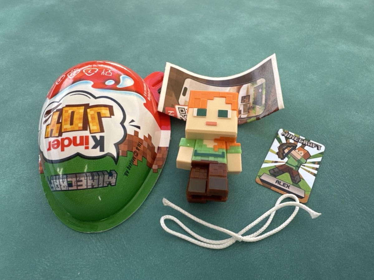 Statuette: Minecraft Kinder Joy  Alex  "ohne Kinderjoyschale" – Nuovo e nell'imballaggio originale da Giffers venduto da cam_mb92