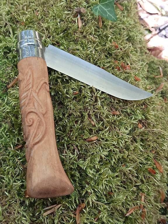 Opinel Coltelli tascabile: Opinel neuf manche en olivier – Usato da vevey venduto da Matatya 2
