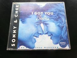 CD-S SONNY & CHER: I got you babe, 1992, 4 tracks