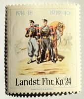 Soldatenmarke 2.WK, Landsturm Fahrer Kompanie 24, Wi Trsp 76