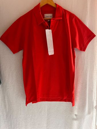 Poloshirt, CERRUTI 1881, Grösse L, Farbe Rot