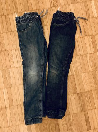 Jeans Gr. 116, gefüttert, Winter, Top Zustand!