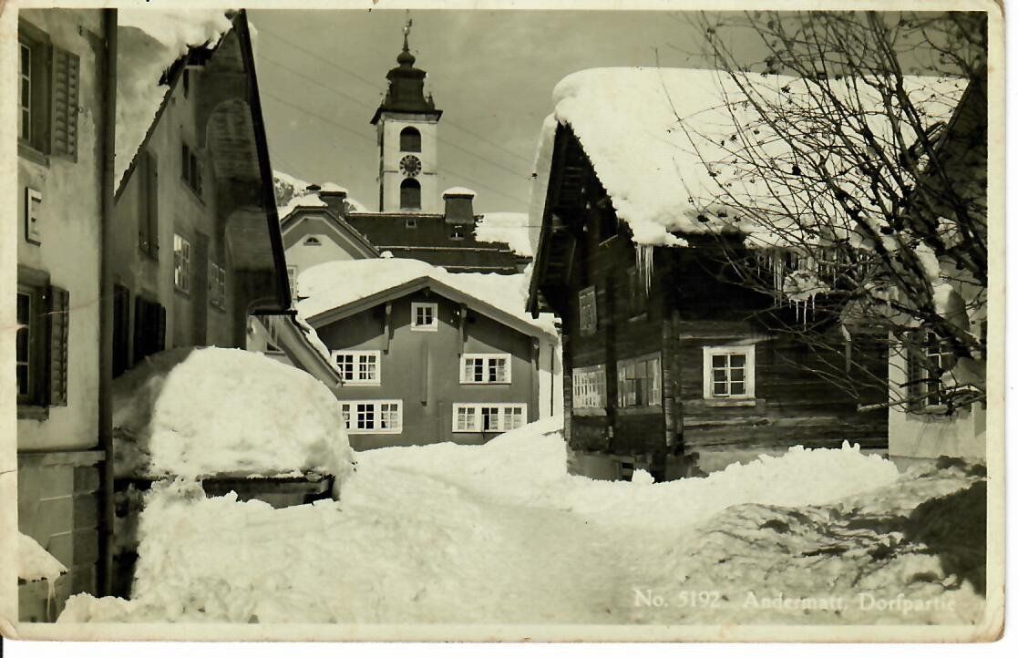 Cartoline postali: Andermatt – Usato da Hochdorf venduto da Ziegel-16