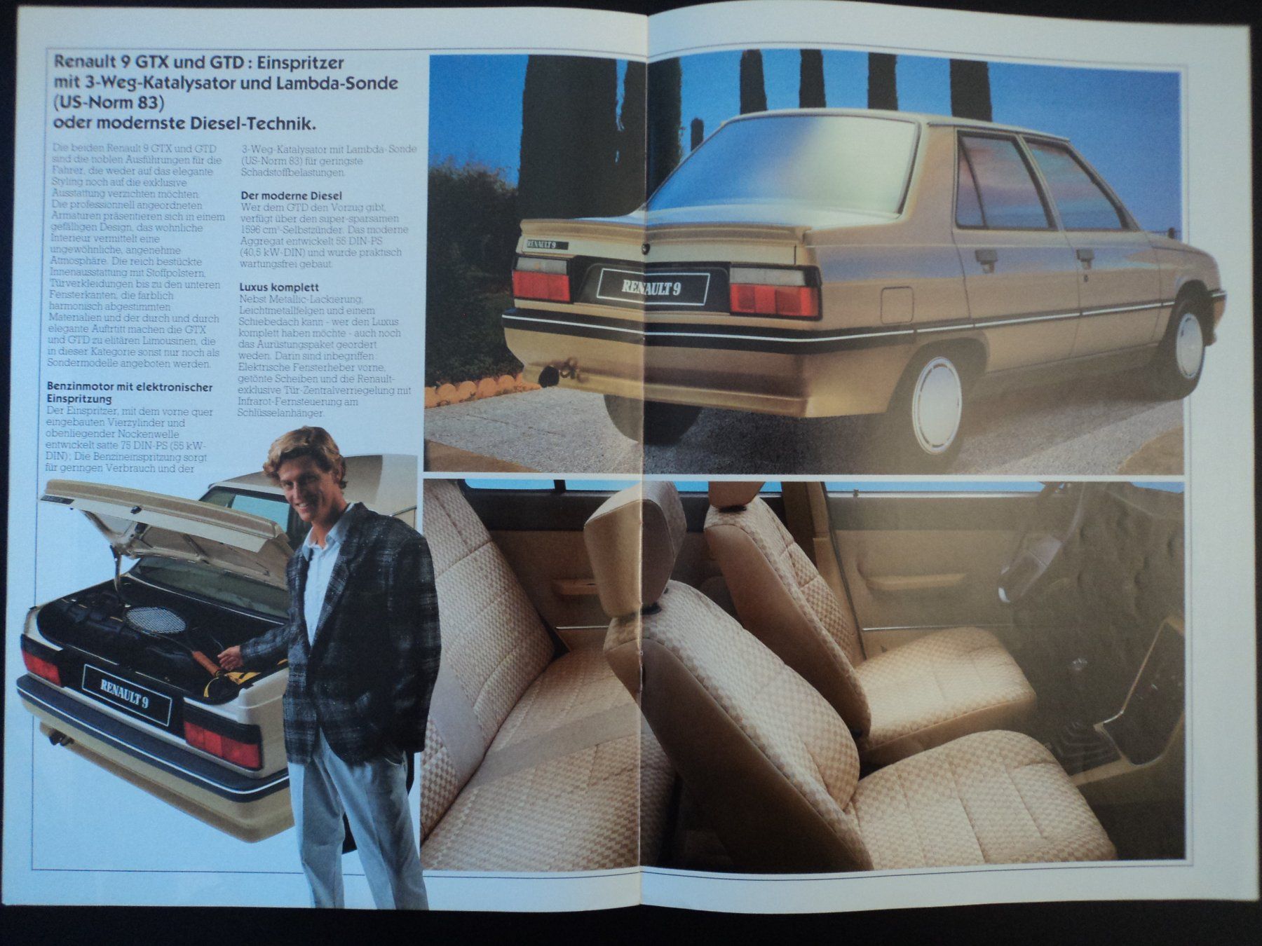 Renault Dokumente: Prospekt Renault 9 – Gebraucht aus Schwarzenburg von modelCARama 4