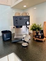 Rancilio Silvia Siebträgermaschine mit Zubehör