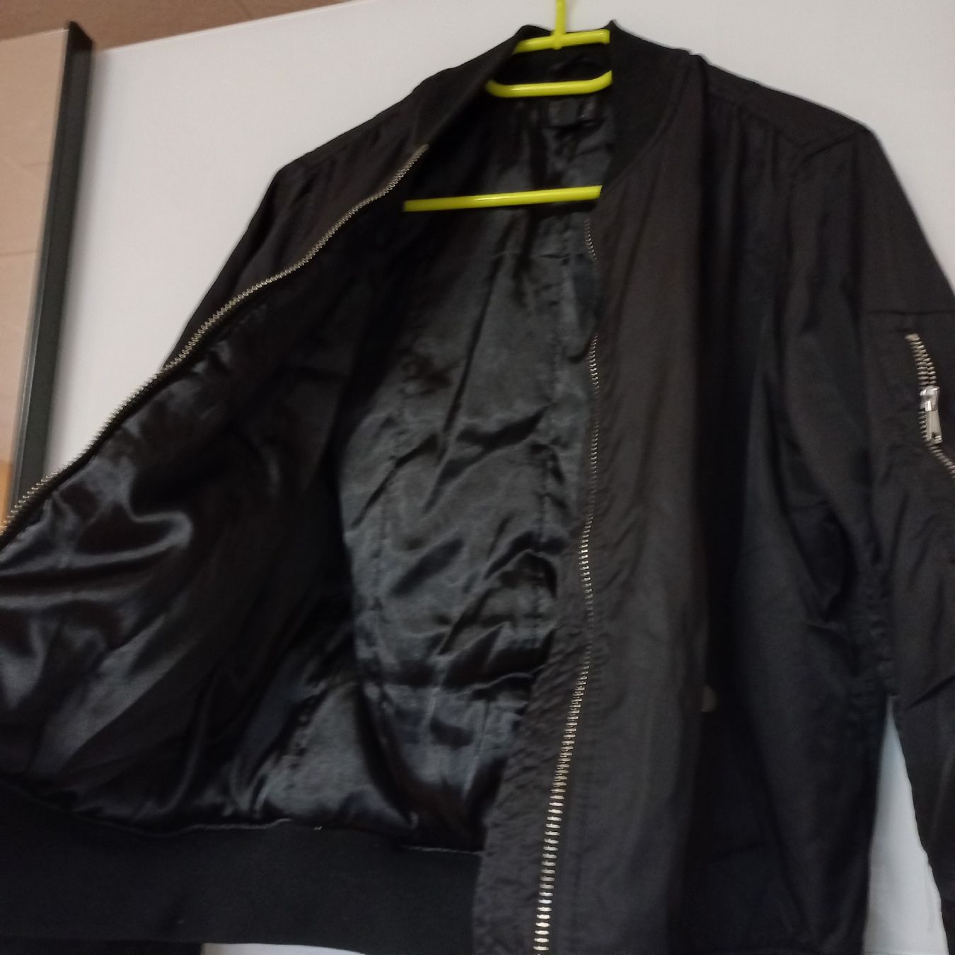 Topshop Jacken: Bomber Jacke, Schwarz, Grösse 38 – Gebraucht aus Bettlach von Venus22999 1