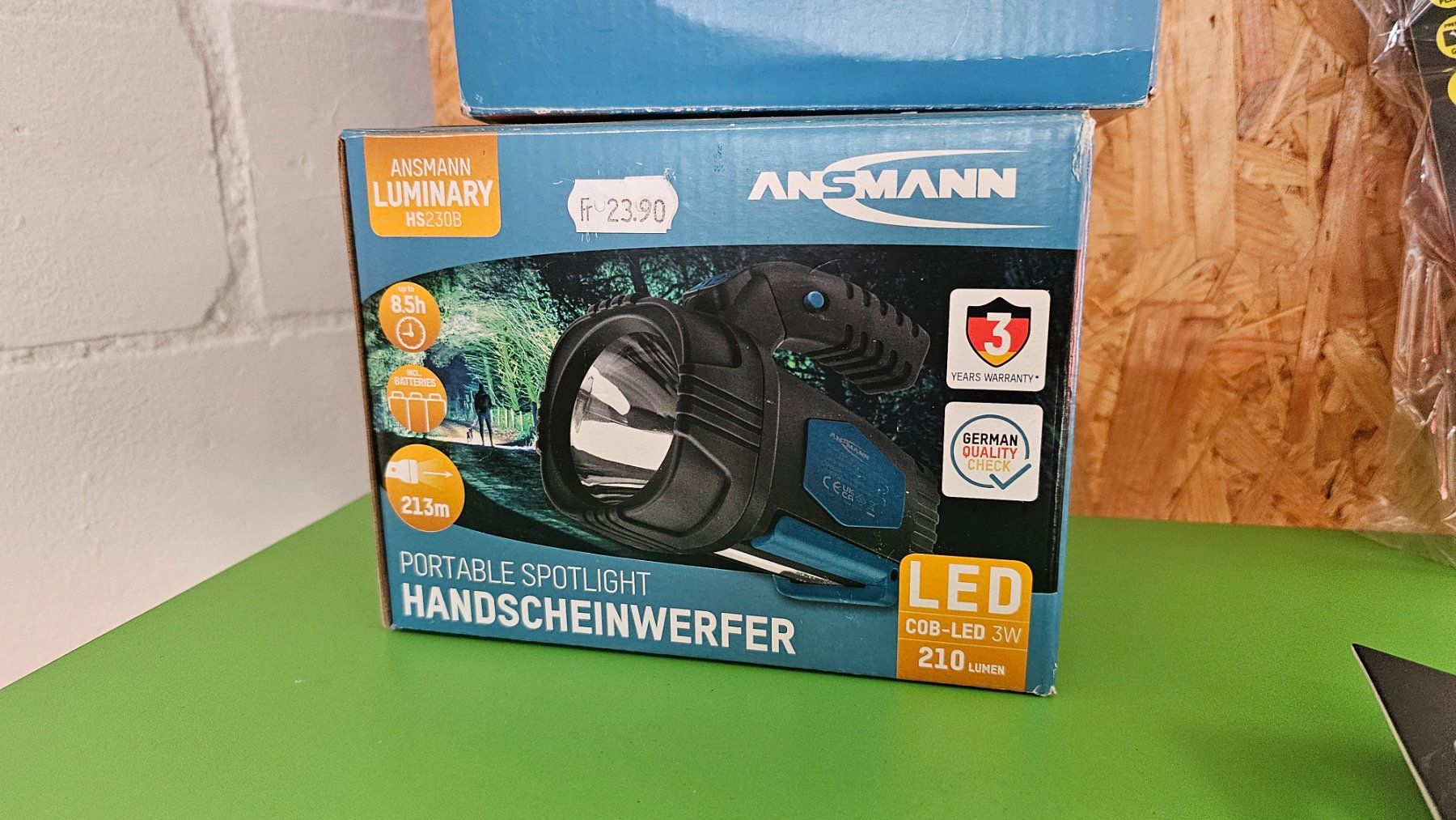 Lampen: Ansmann COB LED Handscheinwerfer "HS230B" ab Fr. 1.- – Neu und originalverpackt aus Koppigen von Bracher_Mail-House