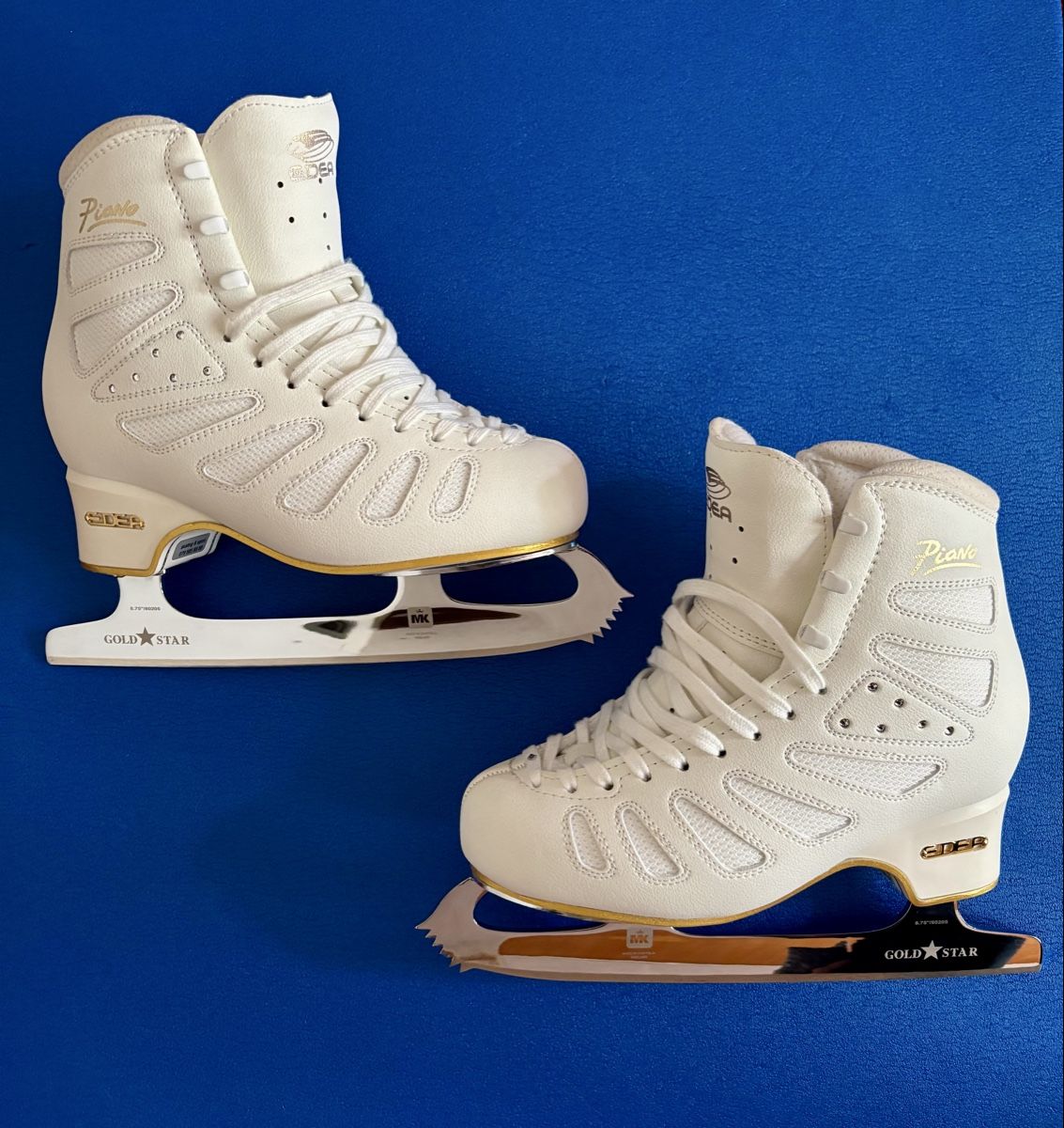 Edea Patins à glace: Edea Piano 235B mit MK Goldstar – D'occasion à Bachenbülach par maagger