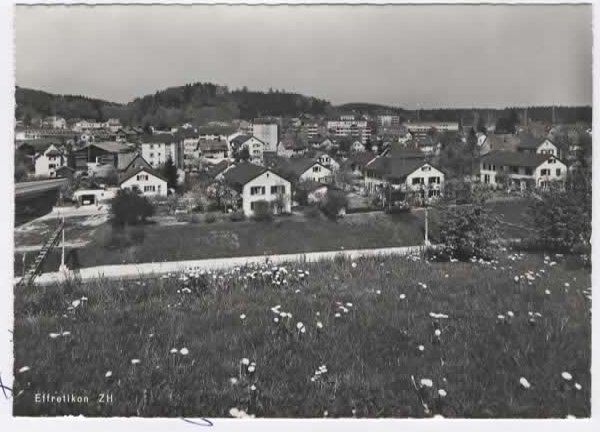Ansichtskarten: EFFRETIKON  1966  (N – Gebraucht aus Ruggell von Masescha