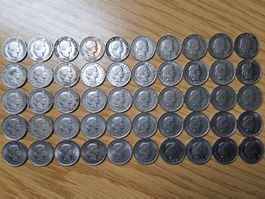 5 Rappen 1898/1979 - Lot 50 Stück!