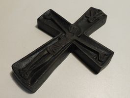 Kreuz altes Kreuz Gusseisen Eisen Kreuz  14 cm hoch