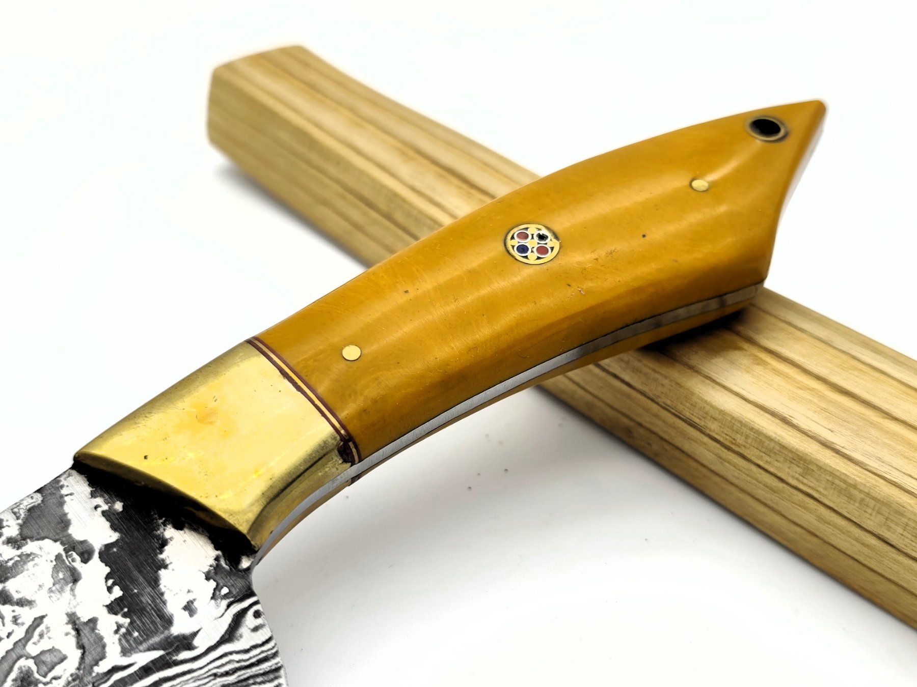 Coltelli da cucina: GEPRÜFT 1A Damast Messer Chefmesser Knife Damastmesser – Nuovo e nell'imballaggio originale da Arlesheim venduto da Premius_1 7