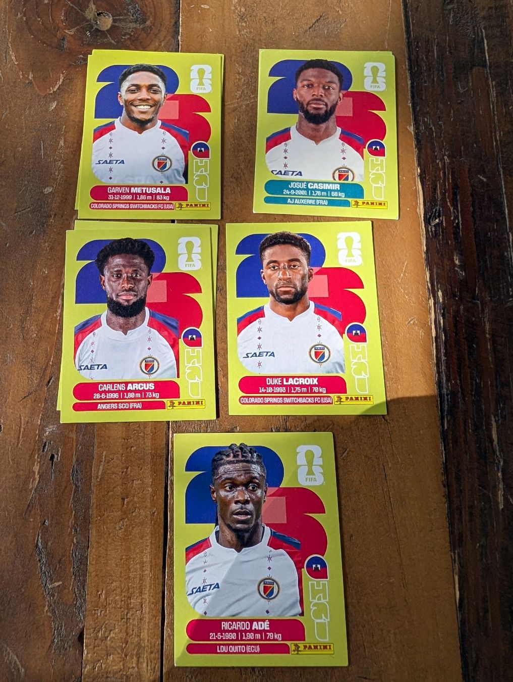 Panini Sammelbilder & Trading cards: Panini Haiti – Neu (gemäss Beschreibung) aus Gebenstorf von fa1zz
