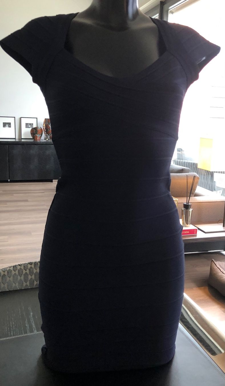 Vestiti: Original Herve Leger Bandeaukleid Navy Grösse S – Nuovo (secondo la descrizione) da zürich venduto da ritas0102 5