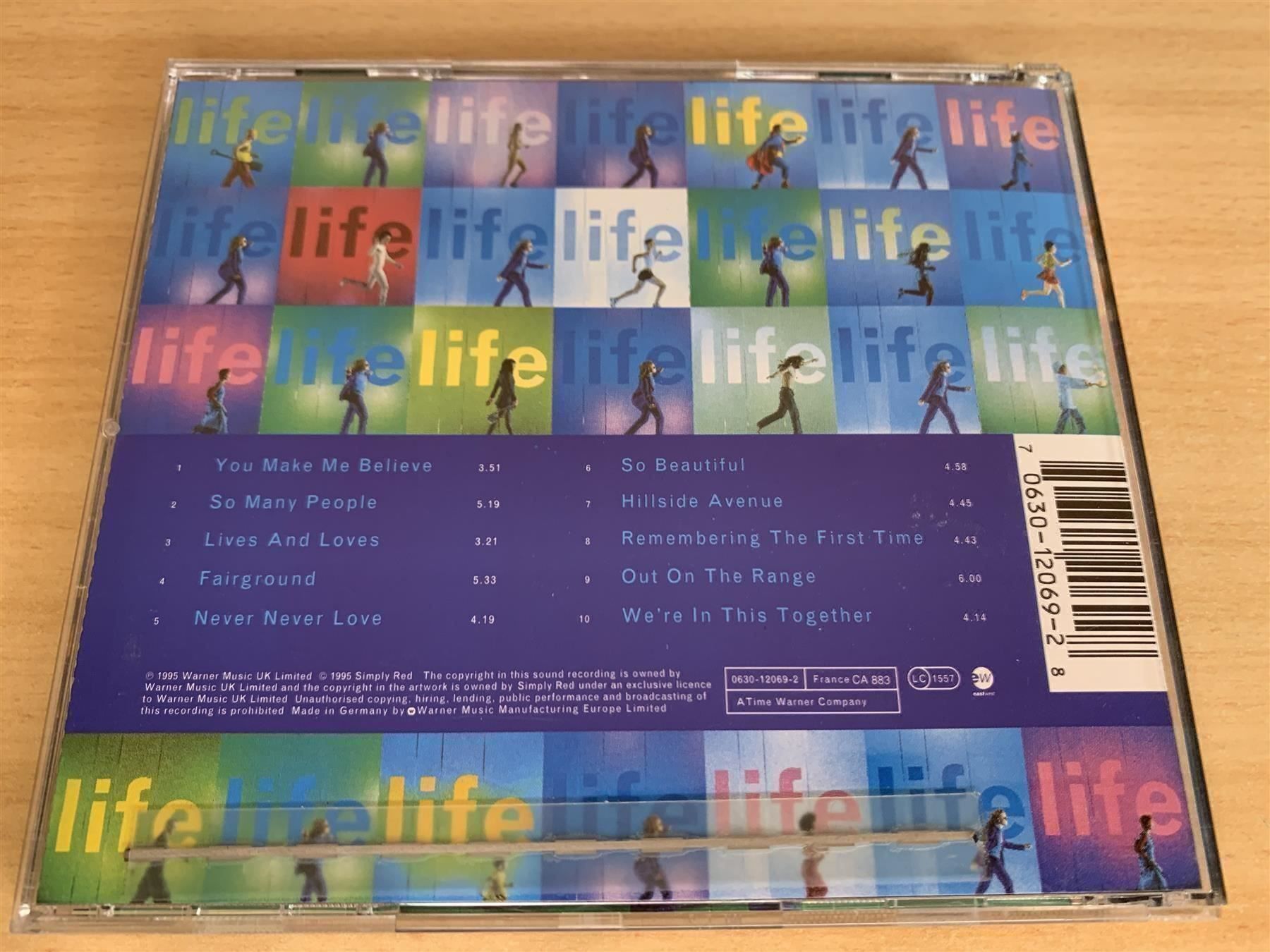 CD: Simply Red – Life – Usato da Rikon im Tösstal venduto da Alpenmutz 1