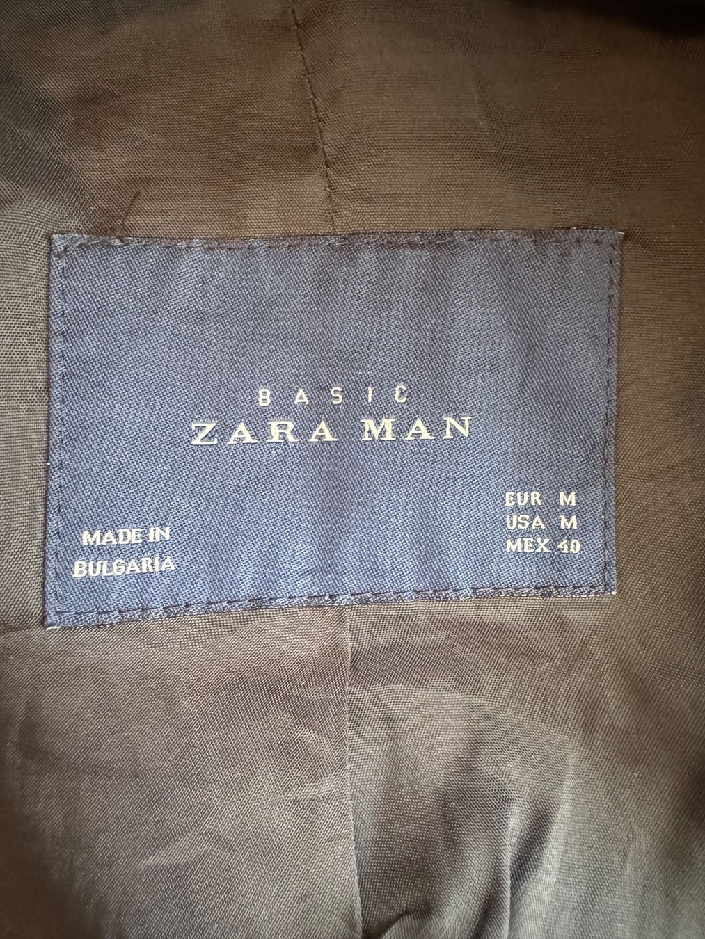 Zara Cappotti: Zara Man Basic Mantel  Gr. M – Usato da Dübendorf venduto da dom_rlx8 3