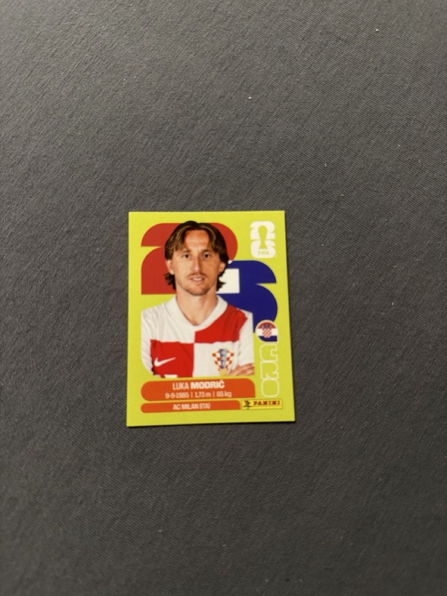 Panini Carte collezionabili: Luca Modric Panini 2026 – Nuovo e nell'imballaggio originale da Zwingen venduto da M.Krichel_18