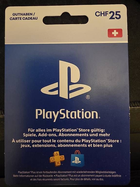 Buoni: PSN 25 CHF – Nuovo e nell'imballaggio originale da Ostermundigen venduto da val_sh6r