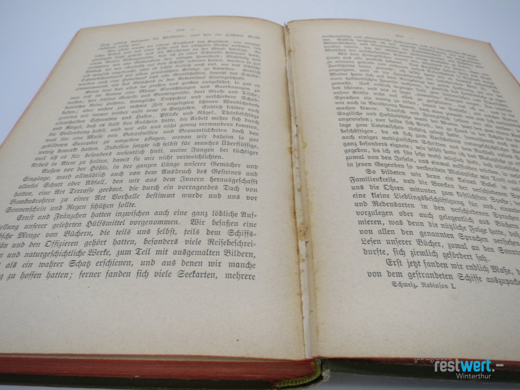 Libri: J.D. WYSS Der Schweizerische Robinson – Usato da Winterthur venduto da Restwert_Winterthur 5