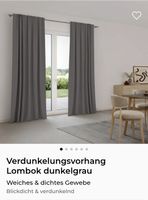 Verdunkelungsvorhang dunkelgrau