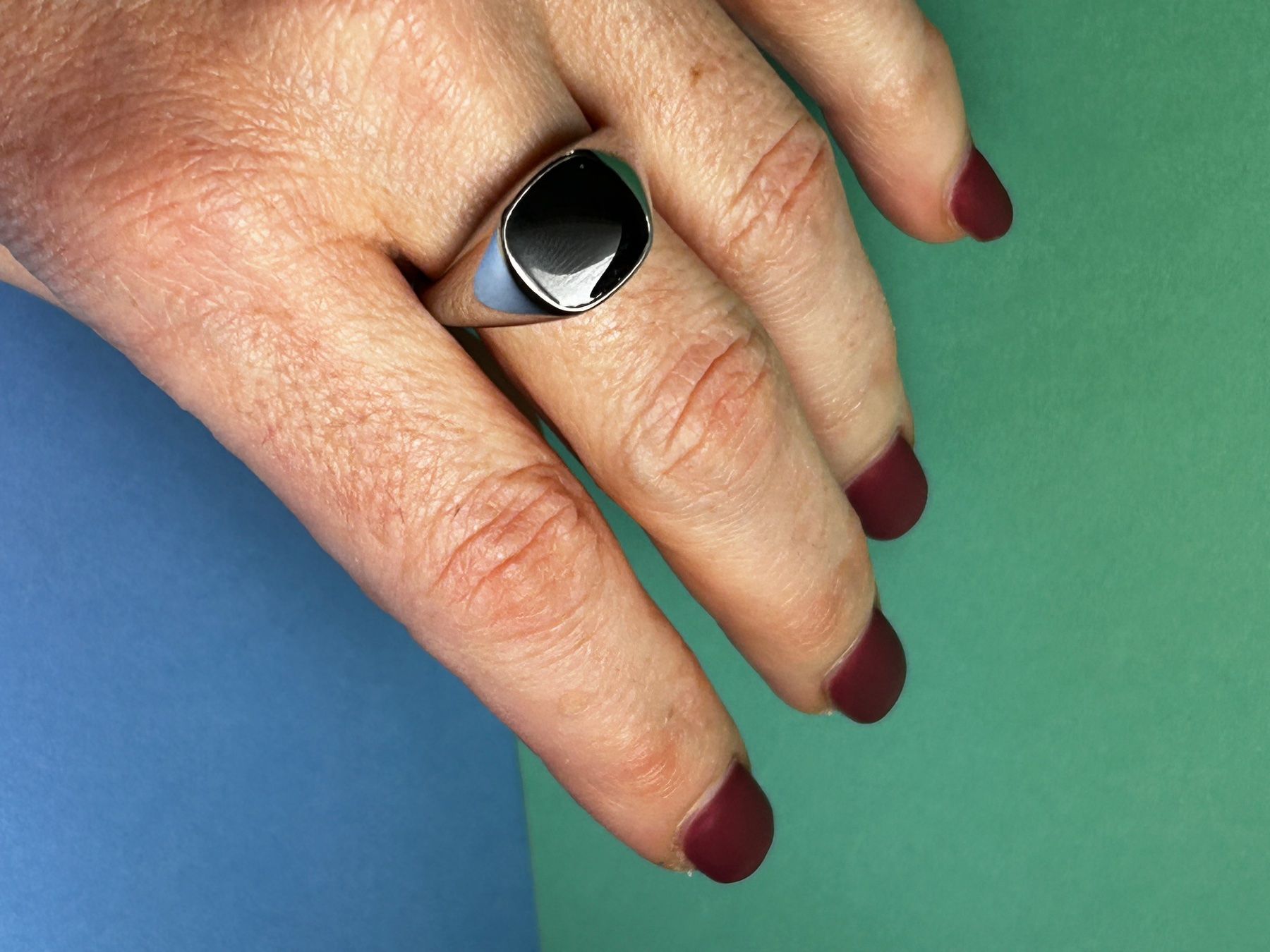 Anelli: Herrenring Retro klein caro (60) – Usato da Laufen venduto da belleskulptur 4