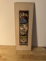 Original Wandbild von Kurt Volk, Mischtechnik 