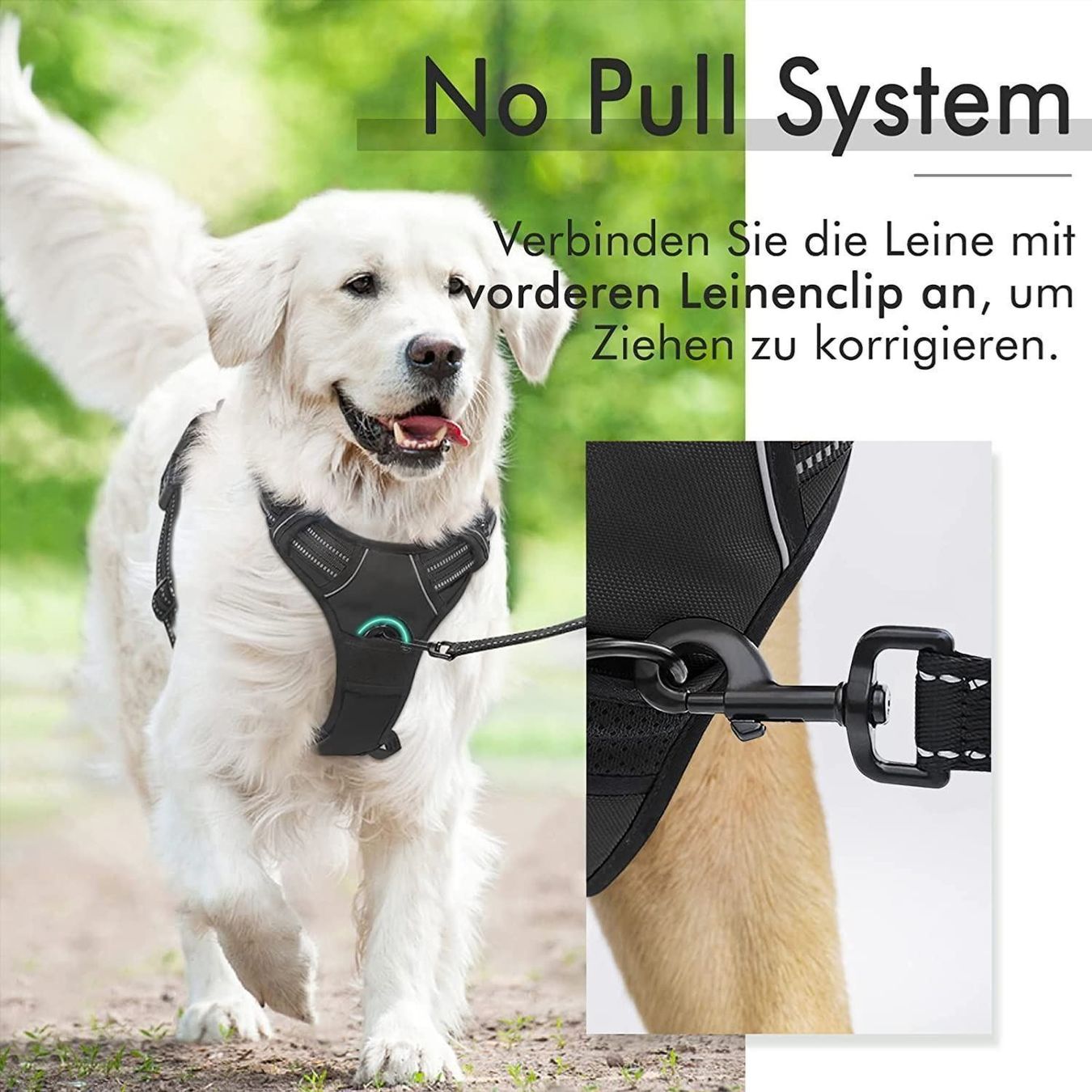 Guinzagli & Collari: Sicherheitsgeschirr Grosse Hunde 54-75cm – Nuovo (secondo la descrizione) da Thun venduto da Laoye
