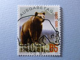 2009 Sondermarke Pro Natura 1296 ET-Vollstempel