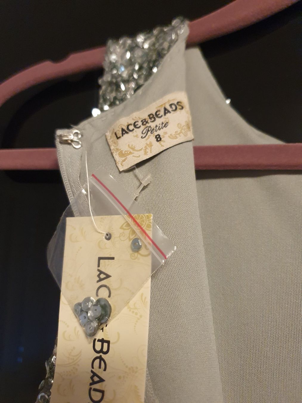Vestiti: NEU Abendkleid lang mit Pailletten Grösse M – Nuovo e nell'imballaggio originale da Arth venduto da frey1993 4