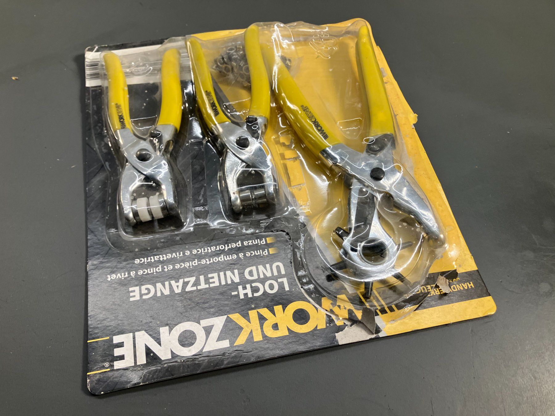 Alle Werkzeuge: WORKZONE - Loch und Nietzangenset ab 1.- – Gebraucht aus Lichtensteig von Buy24International 5