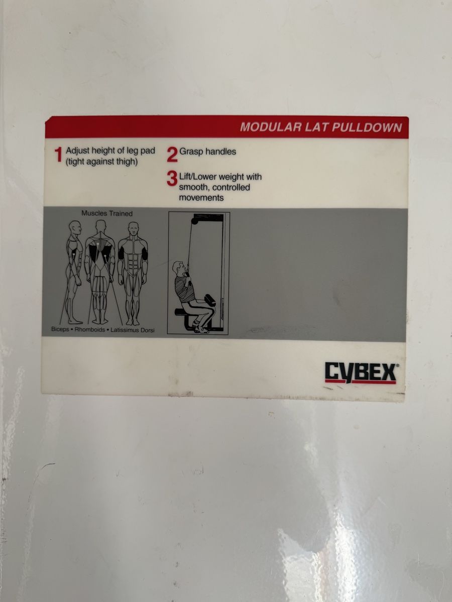 Cybex Vélos d'appartement: Cybex Modular Lat Pulldown – D'occasion à St. Margrethen SG par taf_alb 5