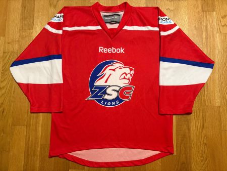 ORIGINAL ZSC LIONS CHAMPIONS HOCKEY LEAGUE TRIKOT 2008/09 M