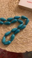 Türkiskette turquoise Lang Tropfenform  post 9.-