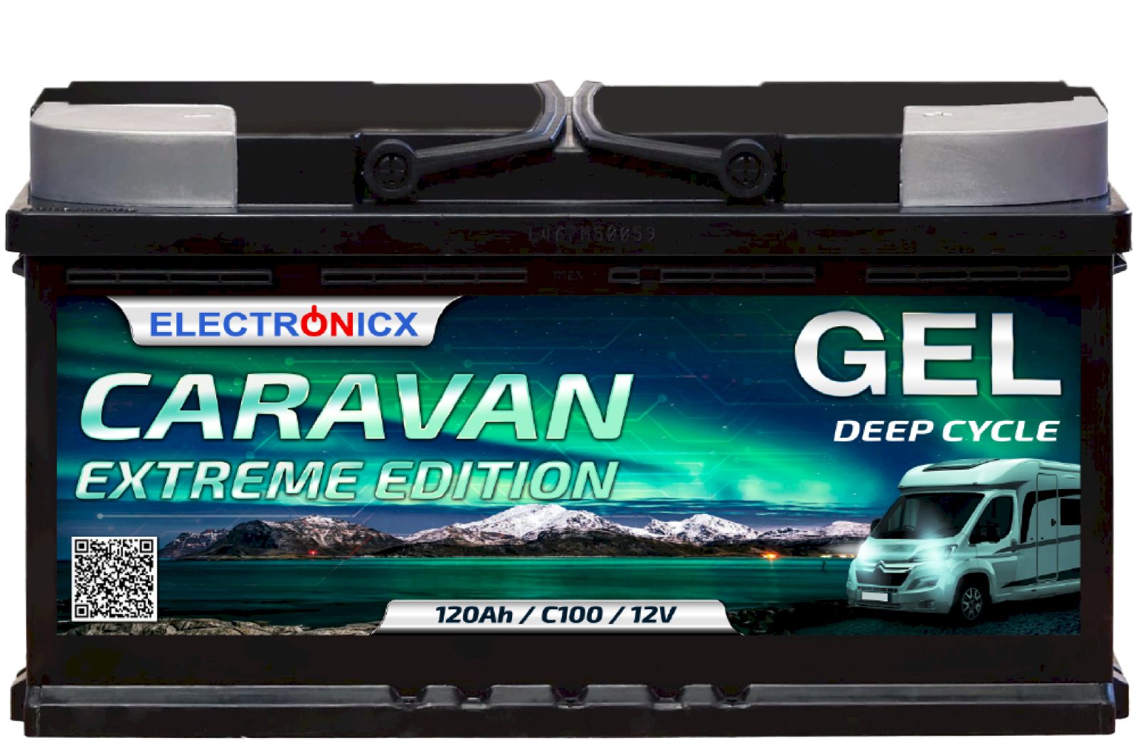 Batterien: Electronicx Caravan EXTREME 120 AH 12V – Neu und originalverpackt aus Bottighofen von zaap