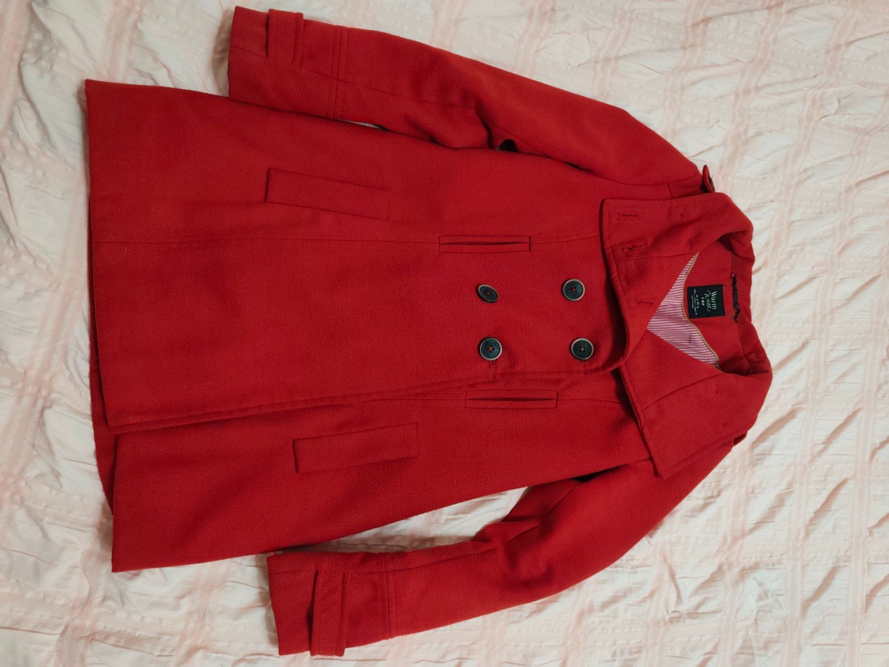 Zara Cappotti: Manteau rouge Zara – Usato da Genève venduto da maf_262q