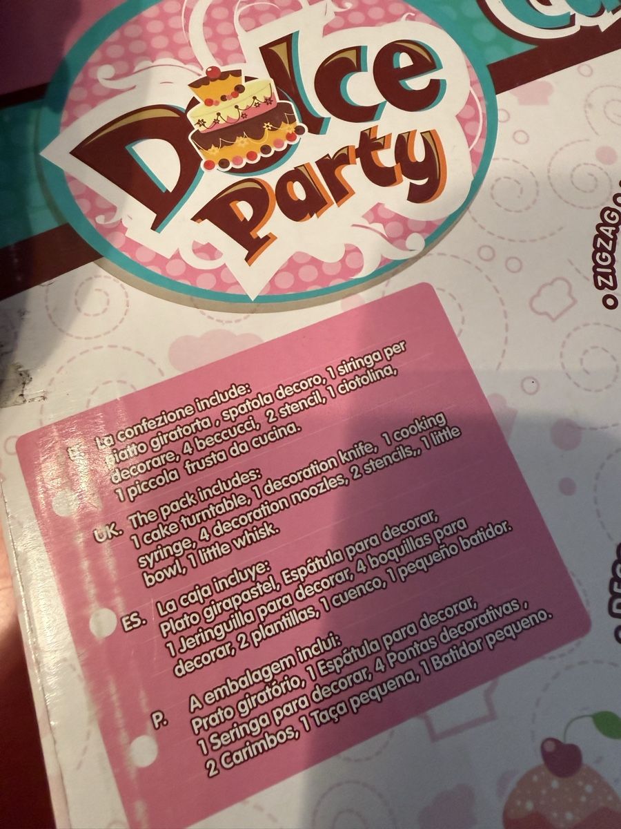 Spielzeuge: Set Gioco Dolce Party / Kuchen Party – Gebraucht aus Roveredo GR von ang_cc9l 2