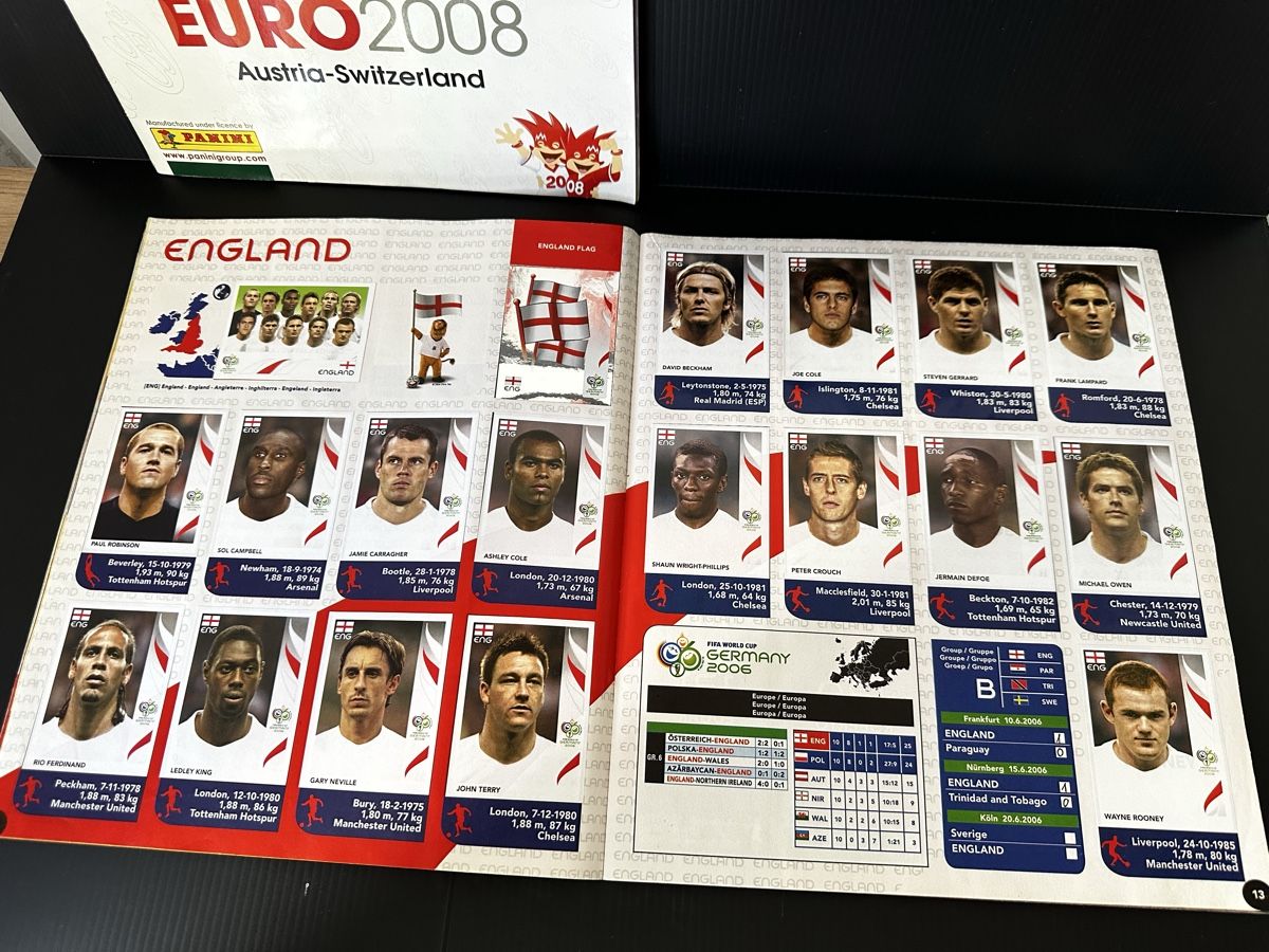 Panini Album: Panini EM Album 2006 & 2008 komplett – Usato da Niederbipp venduto da Roeschu77 3