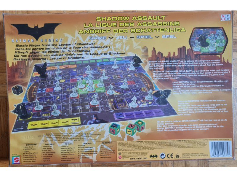 Giochi: Brettspiel: "Batman Begins: Shadow Assault" – Nuovo e nell'imballaggio originale da Zürich venduto da Desmond01 1