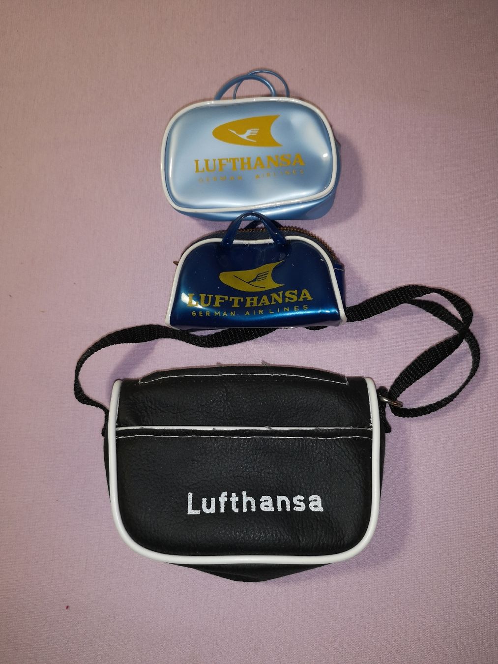 Jouets: 3 X PUPPEN REISETASCHEN LUFTHANSA – Neuf (Voir description) à MUEHLEBERG par Cocolinette