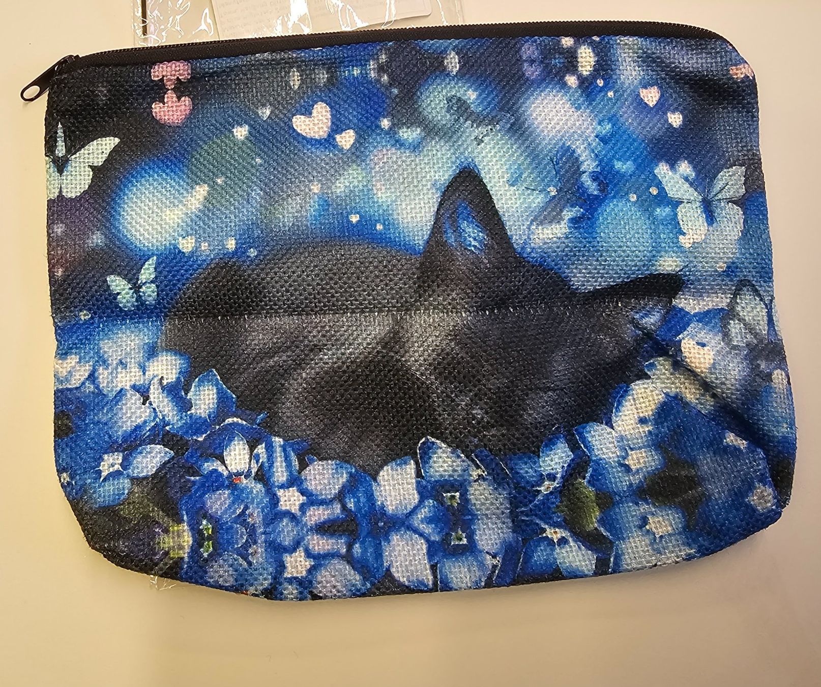 Kosmetikkoffer: Täschli / Necessaire Katze Schmetterling NEU – Neu und originalverpackt aus Füllinsdorf von Sunnebliemli7 3