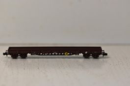 Flachwagen mit Rungen Trix Spur N mit OVP