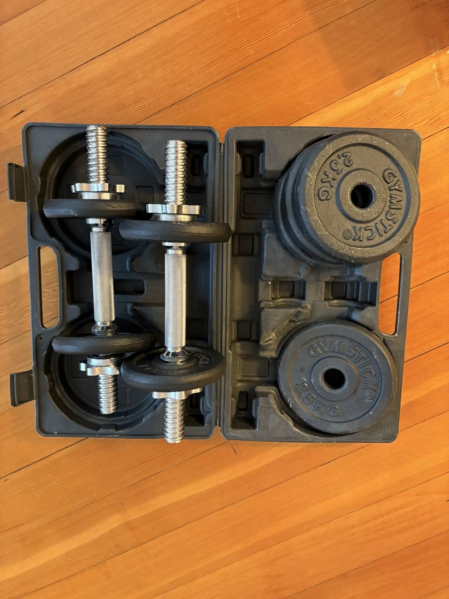 Hanteln & Gewichte: Gym Hantel Set – Gebraucht aus Basel von anschla. 6