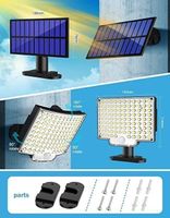 Solar Wandleuchte IP65 Wasserdichte