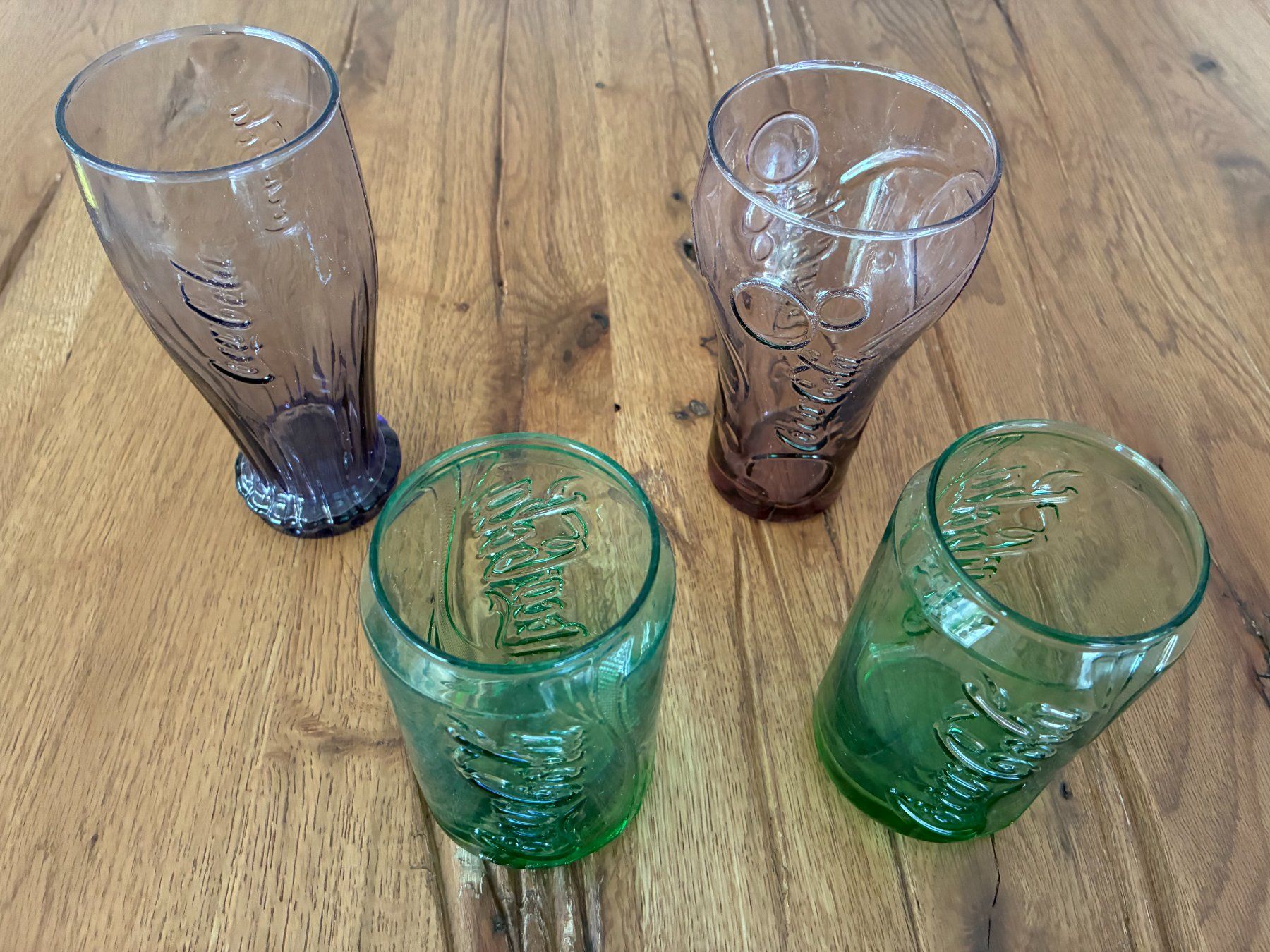 Coca-Cola Verres: 4 schöne Coca-Cola Gläser – D'occasion à Bremgarten AG par Eurotiz 1