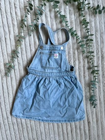 Süsses Jeanskleid für Mädchen, Grösse 80, Top Zustand!