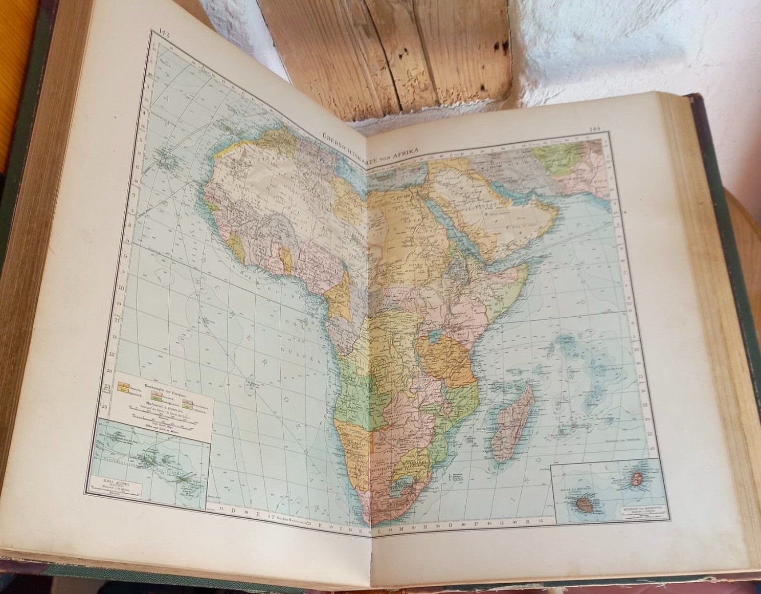 Cartine & Atlanti: Andrees Handatlas 4. Auflage 1901 – Usato da Burgdorf venduto da glasrabe01 5