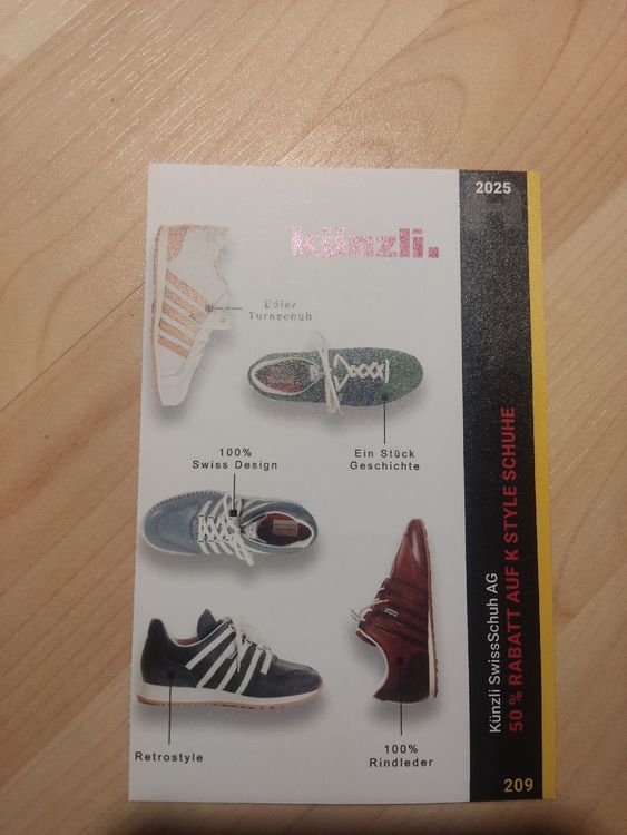 Künzli Swiss Turnschuhe - 50% Rabatt Gutschein (Neu (gemäss ...